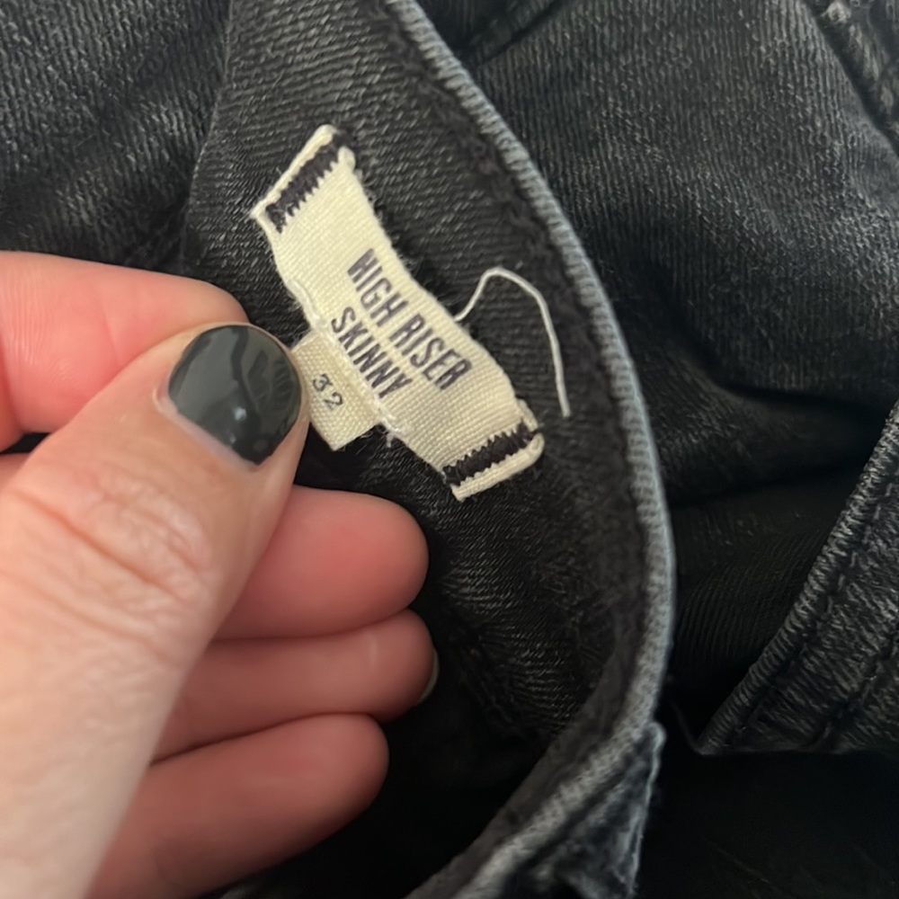 Madewell High Riser Skinny - Picture 3 of 4